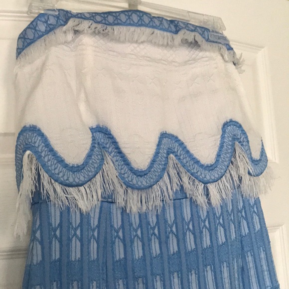 Jonathan Simkhai Strapless Cotton-blend Dress - Picture 6 of 7